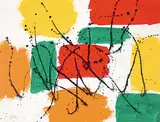 Christian Marcel Barbeau, Reflets Printaniers No. 4, 1989, acrylic on paper