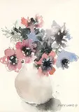 Molly Lamb Bobak, Untitled - Pansies