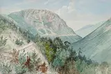 Frederic Marlett Bell-Smith, Untitled - Railway through the Rocky Mountains
