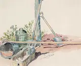 Robert Newton Hurley, Garden Details, 1944, 1st Avenue N.
