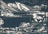 Margaret Shelton, Untitled - Pyramid Mountain, Jasper [?]