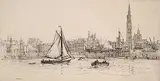 Caroline Armington, [Le Port d'] Anvers #1/2 [1st state]