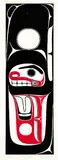 James Hart, Whale Killer 3 Fin #12/19, two colour silkscreen on paper