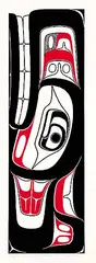 James Hart, Whale Killer 3 Fin #12/19, two colour silkscreen on paper