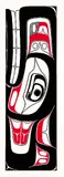 James Hart, Whale Killer 3 Fin #12/19, two colour silkscreen on paper