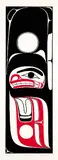 James Hart, Whale Killer 3 Fin #12/19, two colour silkscreen on paper