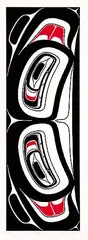 James Hart, Whale Killer 3 Fin #12/19, two colour silkscreen on paper