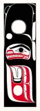 James Hart, Whale Killer 3 Fin #12/19, two colour silkscreen on paper