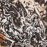 Arthur Lismer, Untitled - Forest Undergrowth, ink on paper