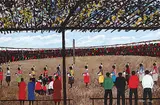 Allen Sapp, Untitled - Pow Wow