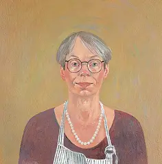 Marcia Perkins, Untitled - Self Portrait, 1994, oil on canvas board