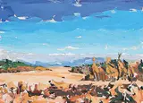Ken Christopher, Will - O - the - Whisp, 1979, acrylic on canvas
