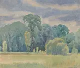 Thomas Wesley McLean, Lake Simcoe, watercolour on paper