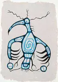 Norval Morrisseau, Thunderbird Spirit #28/78