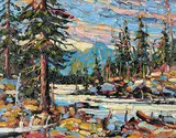 Rod Charlesworth, September Light - Adams River