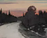 Frank Johnston, Afterglow [The Sturgeon River]
