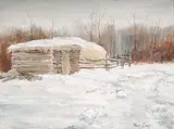 Allen Sapp, Barn, Onion Lake Reserve