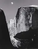 Ansel Adams, Moon and Half Dome