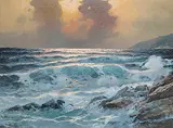 Alexander Dzigurski, Untitled - Seascape