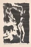 Robert Nelson Markle, Untitled - Abstract with Figure #Artist Proof, 1968, lithograph on paper