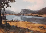 Karl E. Wood, Untitled - Vaseaux Lake