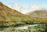 Belmore Browne, Indian Summer, Rockies, 1939, 1939, oil on canvas board