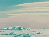 Alan Caswell Collier, Afternoon, Jones Sound, from the deck of C.C.G.S. d'Iberville