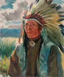 Nicholas Raphael de Grandmaison, Indian Chief