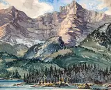 Marion Florence Nicoll, Untitled - Rocky Mountains
