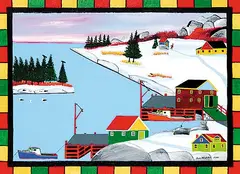 Joe Norris, Untitled - Winter in the Maritimes, 1980, oil on canvas