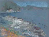 Joseph Francis Plaskett, Indian Burial Island, Karlukwis, BC