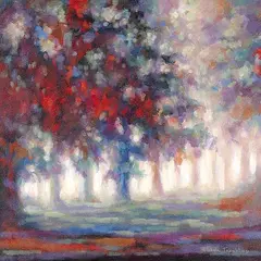Claude Tremblay, Les Couleurs de la Vie, oil on canvas