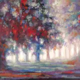 Claude Tremblay, Les Couleurs de la Vie, oil on canvas
