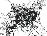 Christian Marcel Barbeau, L'ombre, 1959, ink on paper