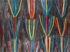 David Bolduc, Cle, 1991, acrylic on canvas