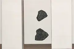 Yves Gaucher, Hauda #5/20, 1963, etching and assemblage on paper