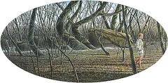 David McKay, Still Waters, egg tempera on wood board