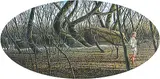 David McKay, Still Waters, egg tempera on wood board