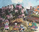 Pauline Thibodeau Paquin, La Fete Commerce #220/480, photo-lithographic reproduction on paper