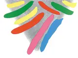 William Perehudoff, Tanagra 3 #6/18, 1984, colour silkscreen on paper