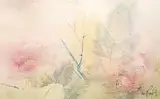 Marjorie Pigott, Untitled - Pastoral Landscape, watercolour on paper
