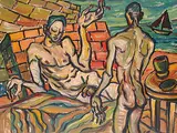 Clifford Foard Robinson, Figures at Wreck Beach
