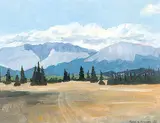 Jean Davenall Turner, Yamnuska - From Rafter Six Ranch