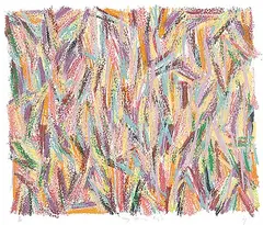 Joy Walker, Honey Harbour Fall #8/21, 1972, silkscreen on paper