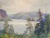 Frederick Henry Brigden, In the Lake Superior Country, watercolour on paper