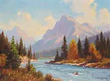 Roland Gissing, Autumn in the Mountains