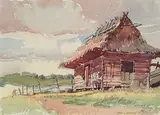 Henry George Glyde, Untitled - Ukrainian House Building