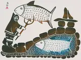 Pitaloosie Saila, Fisherman's Dream #10/50