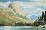 Margaret Shelton, Maligne Lake
