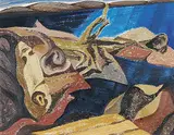 Lowrie Lyle Warrener, Lake of Bays 1960, 1960, oil on canvas board
